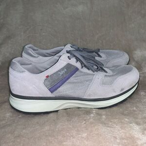 Joya Mens Size 12 Tony Cloud Athletic Walking Sneakers Gray Suede‎ Mesh Medical